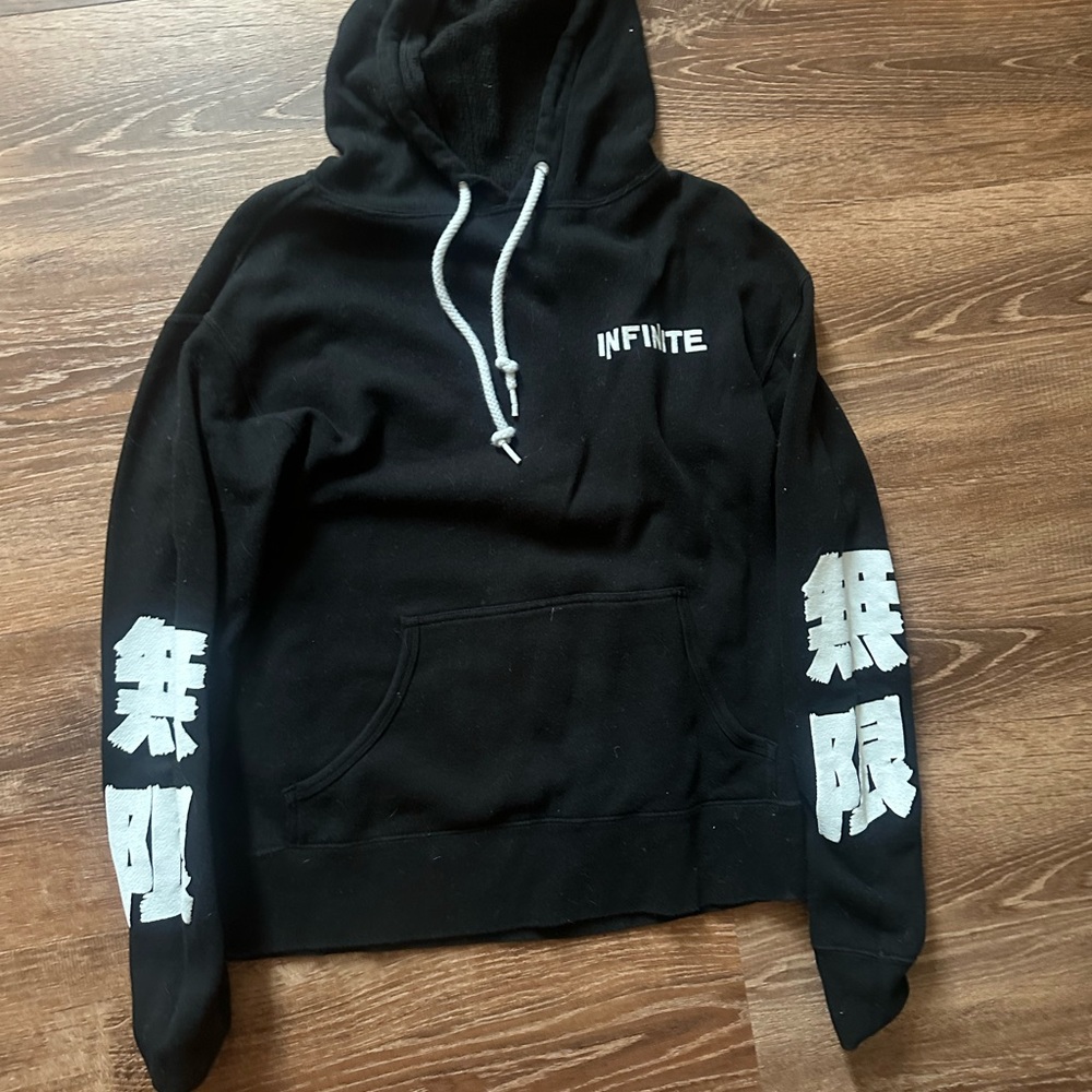 Infinite Black Hoodie Sweater
